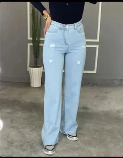 شلوار لی زنانه راسته دیزل رنگ یخی کد38