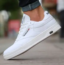 کفش ریبوک طرح انگلیس رنگ سفید تمام