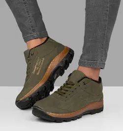 کفش کلوین کلاین طرح ساقدار کوهستان رنگ سبز