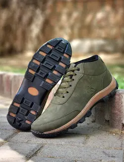 کفش کلوین کلاین طرح ساقدار کوهستان رنگ سبز