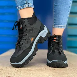 کفش کوهستانی طرح جکس ساقدار رنگ مشکی