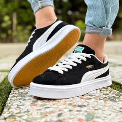 کتانی اسپرت ونس مردانه پوما مشکی سفید