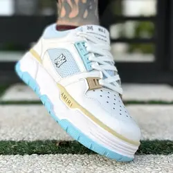 کتانی اسپرت مردانه مدل امیری سفید آبی