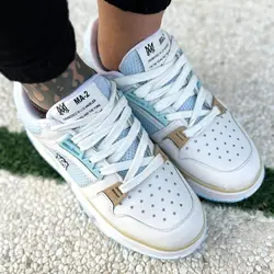 کتانی اسپرت مردانه مدل امیری سفید آبی