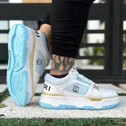 کتانی اسپرت مردانه مدل امیری سفید آبی