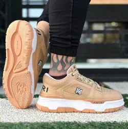 کتانی اسپرت مردانه مدل امیری کرم سفید