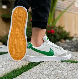 کتانی اسپرت مردانه نایک بلیزر سفیدسبز