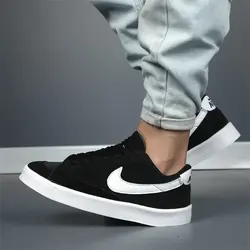 کتانی اسپرت مردانه نایک بلیزر مشکی سفید