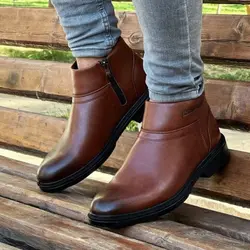 نیم بوت مردانه پاسارگاد مدل ونیز قهوه ای