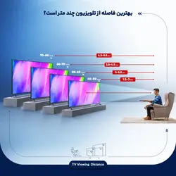 تلویزیون ال ای دی هوشمند هیمالیا مدل HI-65SK876 سایز 65 اینچ