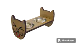 ظرف غذای گربه کد 03 مدل خندان