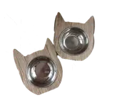 ظرف غذا گربه مدل تکی ساده