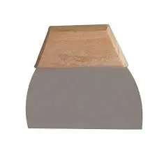 لیسه 20 سانتی فلزی دسته چوبی
