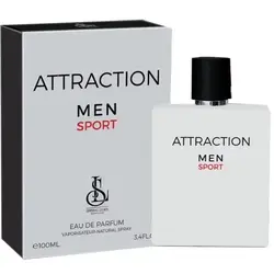 ادو پرفیوم مردانه اسپرینگ لیلیز مدل Attraction Men Sport Allure Homme حجم 100 میل با رایحه - چهره بیوتی