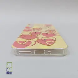 قاب گوشی A25 دخترانه | هولوگرامی طرح قلب - کاورما | فروشگاه اینترنتی کاورما