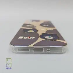 قاب گوشی A35 کیوت | هولوگرامی طرح خرس - کاورما | فروشگاه اینترنتی کاورما