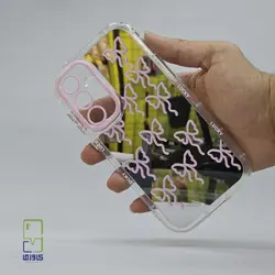 قاب گوشی s24 ultra دخترانه طرح پاپیون | کاور دخترانه شیک و محافظ - کاورما | فروشگاه اینترنتی کاورما