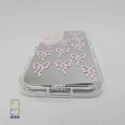 قاب گوشی s24 ultra دخترانه طرح پاپیون | کاور دخترانه شیک و محافظ - کاورما | فروشگاه اینترنتی کاورما