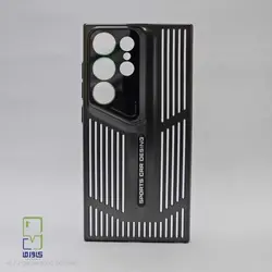 قاب گوشی S23 Ultra مشکی | طراحی لوکس پورش دیزاین - کاورما | فروشگاه اینترنتی کاورما