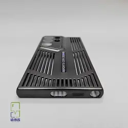 قاب گوشی S23 Ultra مشکی | طراحی لوکس پورش دیزاین - کاورما | فروشگاه اینترنتی کاورما