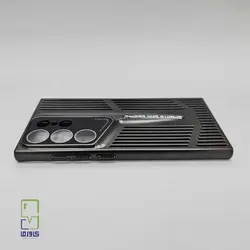 قاب گوشی S23 Ultra مشکی | طراحی لوکس پورش دیزاین - کاورما | فروشگاه اینترنتی کاورما