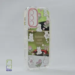 قاب گوشی S24 Ultra فانتزی آینه‌ای | طرح خرگوش مقاوم و زیبا - کاورما | فروشگاه اینترنتی کاورما