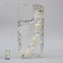 قاب گوشی دخترانه آیفون 13 | مدل شاین بند دار | iphone 13 | کاورما اصفهان - کاورما | فروشگاه اینترنتی کاورما