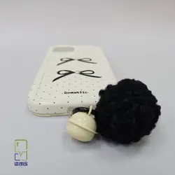 قاب گوشی دخترانه آیفون 13 پرو مکس | طرح پاپیون آویز دار| iphone 13 pro max - کاورما | فروشگاه اینترنتی کاورما