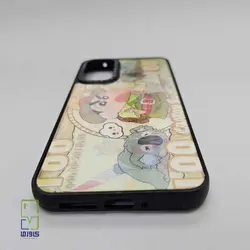 قاب گوشی دخترانه سامسونگ S21 FE طرح دوگانه | تغییر تصویر با زاویه 05 - کاورما | فروشگاه اینترنتی کاورما