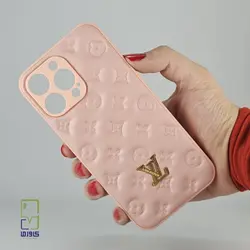 کاور چرمی طرح LY | آیفون 14 Pro Max | کاورما - کاورما | فروشگاه اینترنتی کاورما