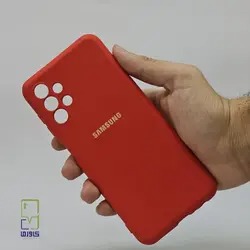 کاور سامسونگ A13 سیلیکنی قرمز | samsung A13 - کاورما | فروشگاه اینترنتی کاورما