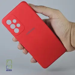 کاور سامسونگ A33 سیلبکونی قرمز | samsuung A33 کاورما - کاورما | فروشگاه اینترنتی کاورما