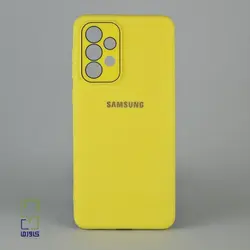 کاور سامسونگ A33 سیلبکونی زرد | samsuung A33 کاورما - کاورما | فروشگاه اینترنتی کاورما