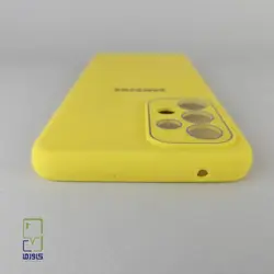 کاور سامسونگ A33 سیلبکونی زرد | samsuung A33 کاورما - کاورما | فروشگاه اینترنتی کاورما