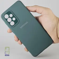کاور سامسونگ A33 سیلبکونی یشمی | samsuung A33 کاورما - کاورما | فروشگاه اینترنتی کاورما