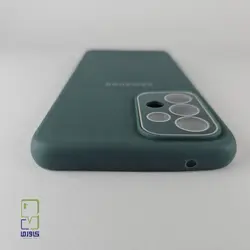 کاور سامسونگ A33 سیلبکونی یشمی | samsuung A33 کاورما - کاورما | فروشگاه اینترنتی کاورما