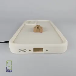 کاور سامسونگ A34 عروسکی بند دار کرمی| samsung A34 کاورما - کاورما | فروشگاه اینترنتی کاورما