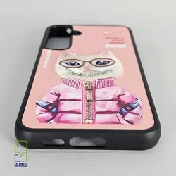 کاور گلدوزی طرح گربه | s23 fe سامسونگ - کاورما | فروشگاه اینترنتی کاورما