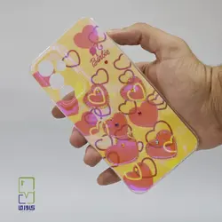 کاور گوشی A14 دخترانه هولوگرامی طرح قلب | خرید آنلاین - کاورما | فروشگاه اینترنتی کاورما