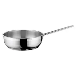 ماهیتابه استیل تک دسته آمباس