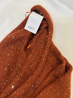 کاردیگان بافت آجری گرم بالا و پولک دوزی