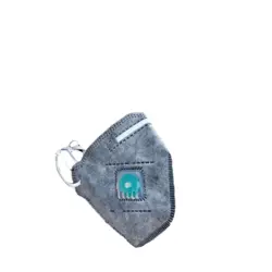ماسک سوپاپ دار ميعاد نوين دارای يک لايه کربن يک لايه ملت N95/ ffp3