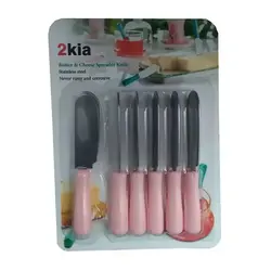 کاردک صبحانه خوری مدل 2KIA بسته 6 عددی
