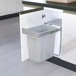 سطل زباله کابینتی مدل ریلی 25 لیتر