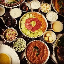 سینی روحی مدل لب کنگره سایز 50