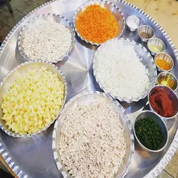 سینی روحی مدل لب کنگره سایز 50