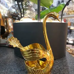 جاقاشقی طرح قو مدل قاشق دار