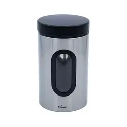 بانکه حبوبات استیل پنجره دار 1 لیتر یونیک شرکتی مدل UN-5970