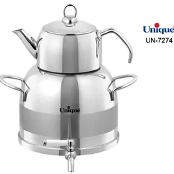 کتری و قوری استیل یونیک اصل کد UN-7274