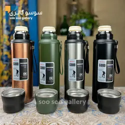فلاسک کوهنوردی GOOD VACUUM درب لیوانی